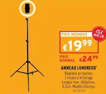 Trafic Anneau Lumineux offre