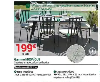 Bricorama Gamme Mosaïque offre