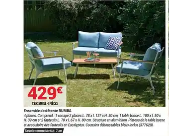 Ensemble De Détente Rumba