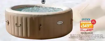 Trafic Pure Spa A Bulles offre