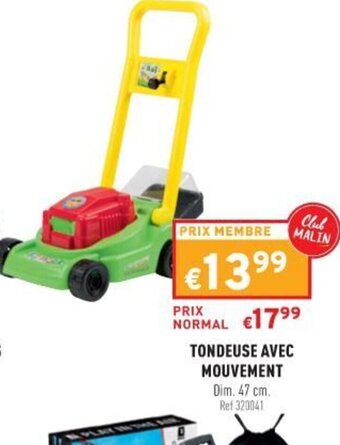 Trafic Tondeuse Avec Mouvement offre