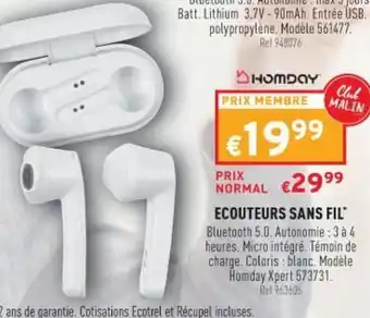 Ecouteurs Sans Fil