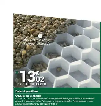Bricorama Dalle Et Gravillons offre