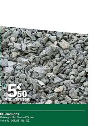 Bricorama Gravillons offre