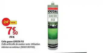 Bricorama Colle Gazon Green Fix offre