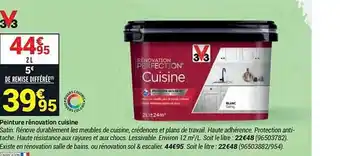 Bricorama Peinture Rénovation Cuisine 3v3 offre