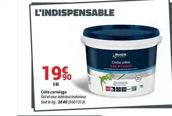 Bricorama Colle Carrelage offre