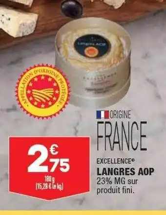 ALDI Excellence Langres Aop offre