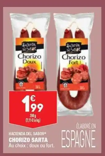 ALDI Hancienda Del Sabor Chorizo Sarta offre