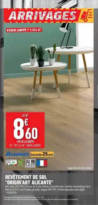Brico Cash Revêtement De Sol offre