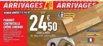 Brico Cash Parquet Contrecollé Chêne Luberon offre