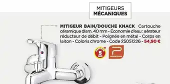 Bricomarché Mitigeur Bain-douche Knack offre
