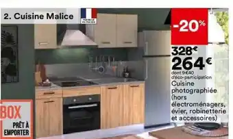 BUT Cuisine Malice offre