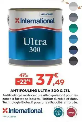 Antifouling Ultra 300 0.75l International