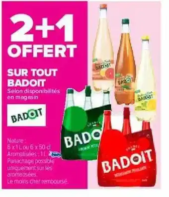 Carrefour Market Badoit offre