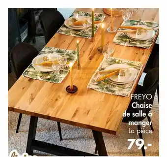 Casa Freyo Chaise De Salle à Manger offre