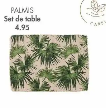 Casa Palmis Set De Table offre