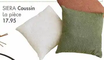 Casa Siera Coussin offre
