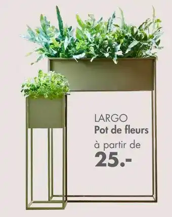 Largo Pot De Fleurs