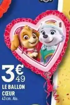 Centrakor Le Ballon Cœur offre