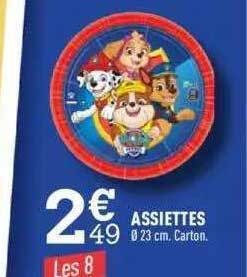 Centrakor Assiettes offre