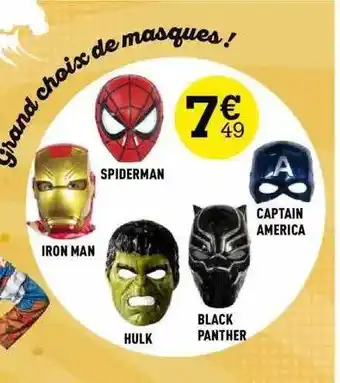 Centrakor Grand Choix De Masques offre