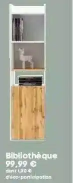 Conforama Bibliothèque offre