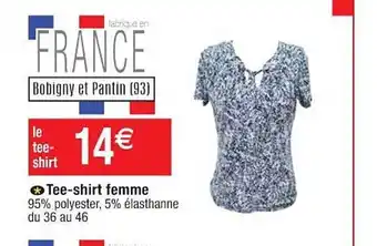 Cora x Carrefour Tee-shirt Femme offre