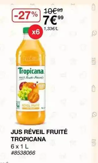Costco Jus Réveil Fruité Tropicana offre