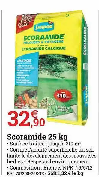 Scoramide 25 Kg