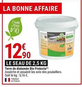 Gamm vert Terre De Diatomée Bio Protecta offre