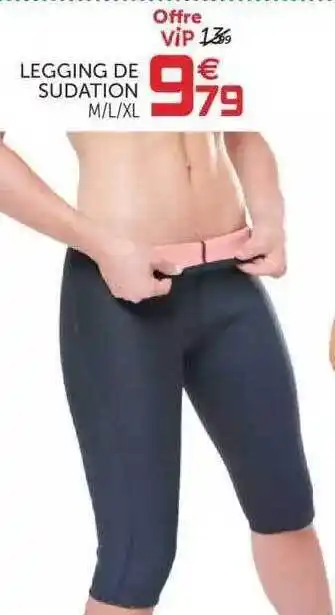 Gifi Legging De Sudation offre