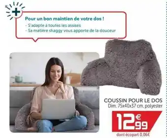 Gifi Coussin Pour Le Dos offre
