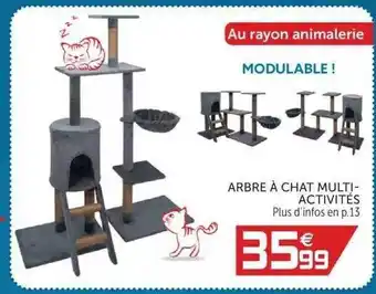 Gifi Arbre à Chat Multi-activités offre