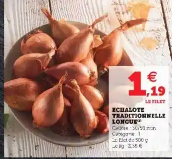 échalote Traditionnelle Longue