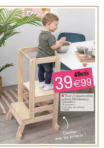 Kandy Tour D'observation Enfant Montessori offre