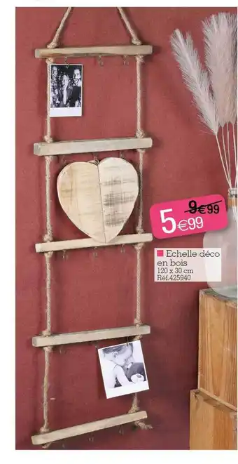 Kandy échelle Déco offre