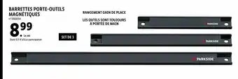 Lidl Barrettes Porte-outils Magnétiques Parkside offre