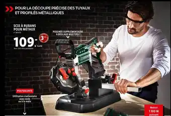 Lidl Scie à Rubans Pour Métaux offre