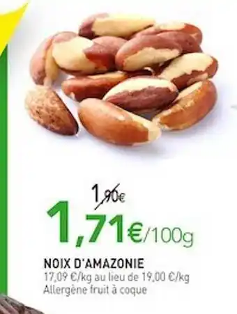 naturéO Noix D'amazonie offre