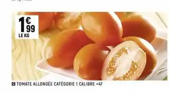 Tomate Allongée