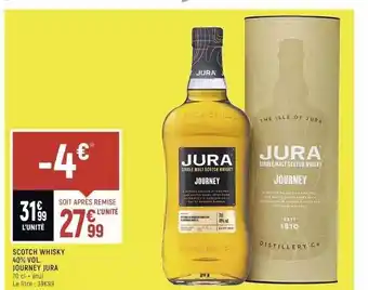 Spar Scotch Whisky 40% Vol. Journey Jura offre