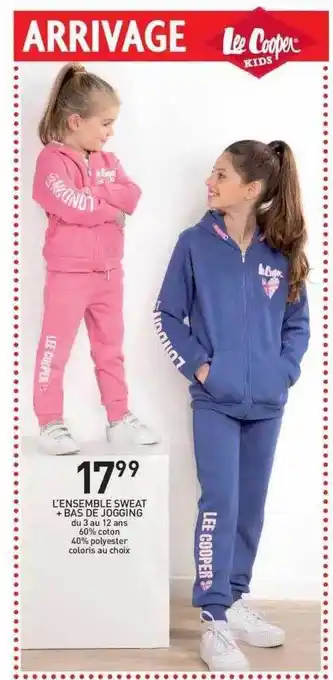 Stokomani L'ensemble Sweat + Bas De Jogging offre
