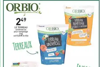 Stokomani Le Terreau Orbio offre