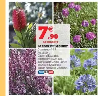 Super U Jardin Du Monde offre