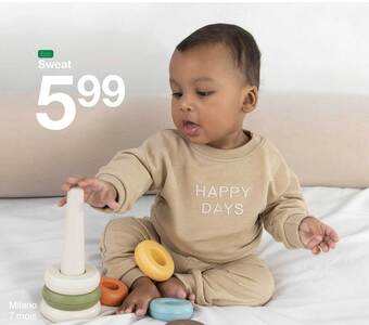 Zeeman Sweat offre