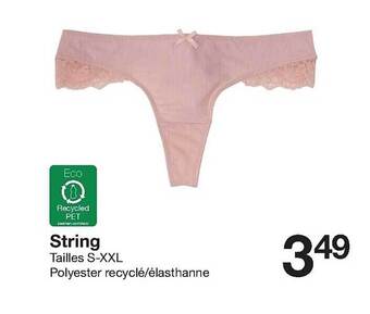 Zeeman String offre