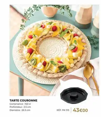 Guy Demarle Tarte Couronne offre