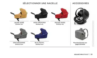 Nacelle, Accessoires