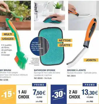 Stanhome My Brush, Bathroom Sponge Ou Brosse à Joints offre